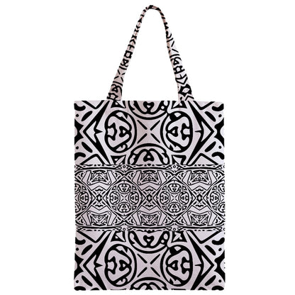 Zipper Classic Tote Bag Hawaiian Tribal