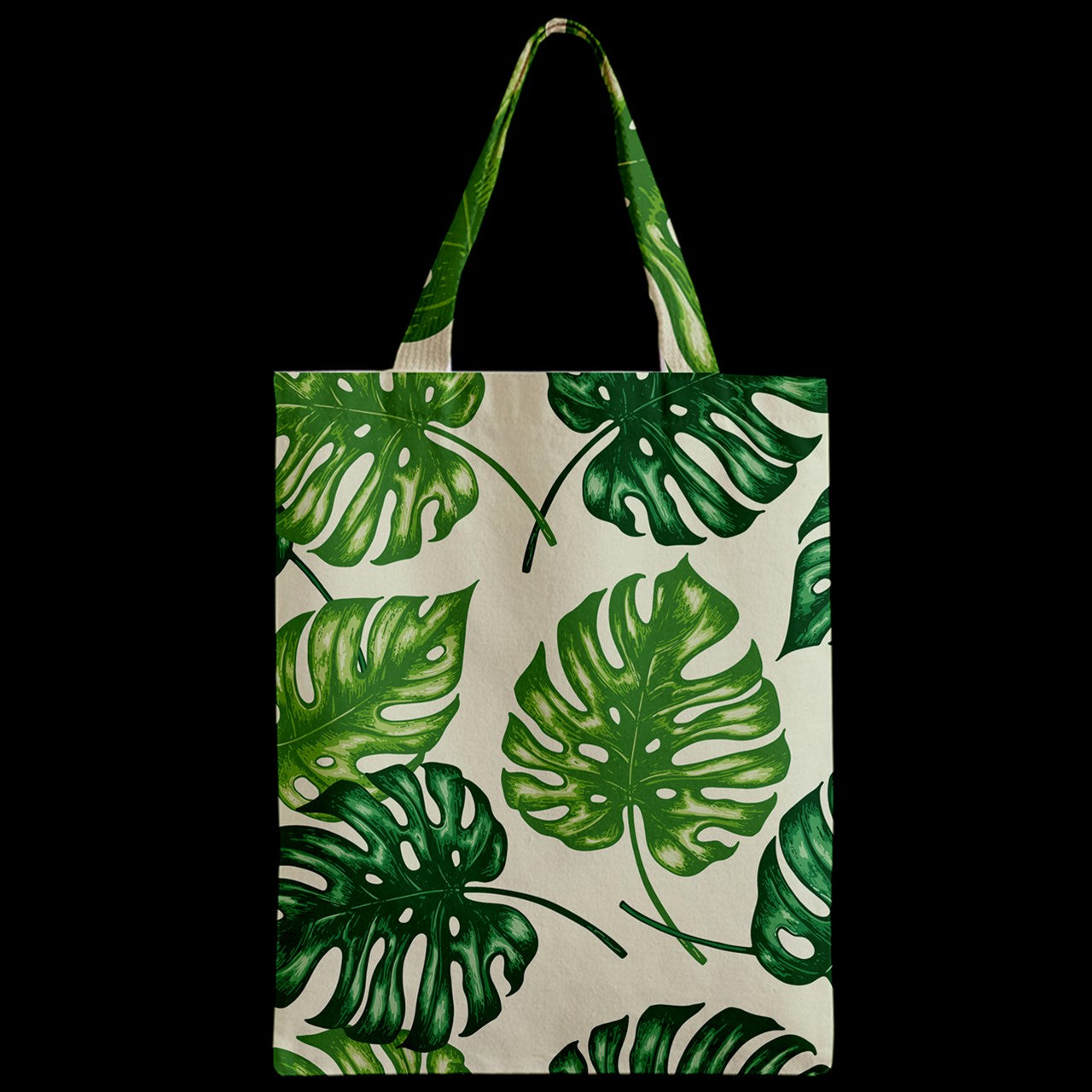 Zipper Classic Tote Bag Tropical Palms