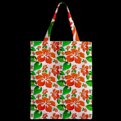 Zipper Classic Tote Bag Hibiscus