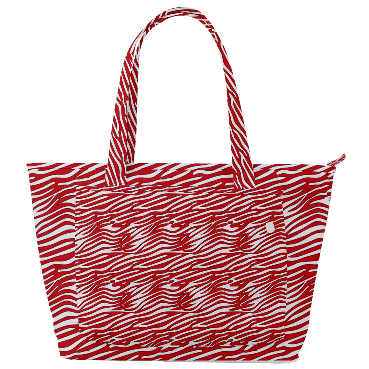 Back Pocket Shoulder Bag Red Stripes