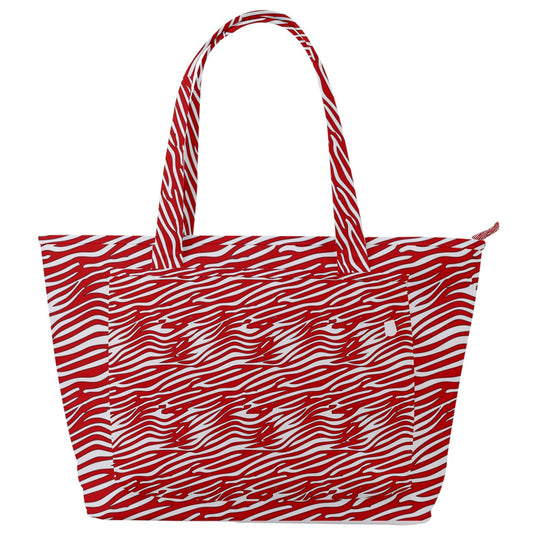 Back Pocket Shoulder Bag Red Stripes