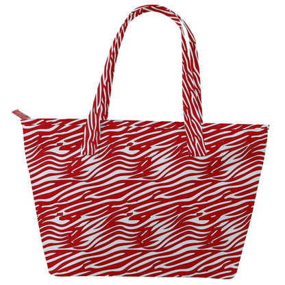 Back Pocket Shoulder Bag Red Stripes