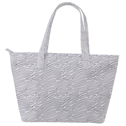 Back Pocket Shoulder Bag White Stripes