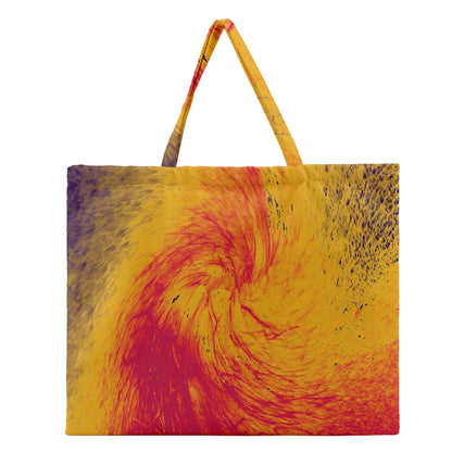 Zipper Large Tote Bag Pele's Fire