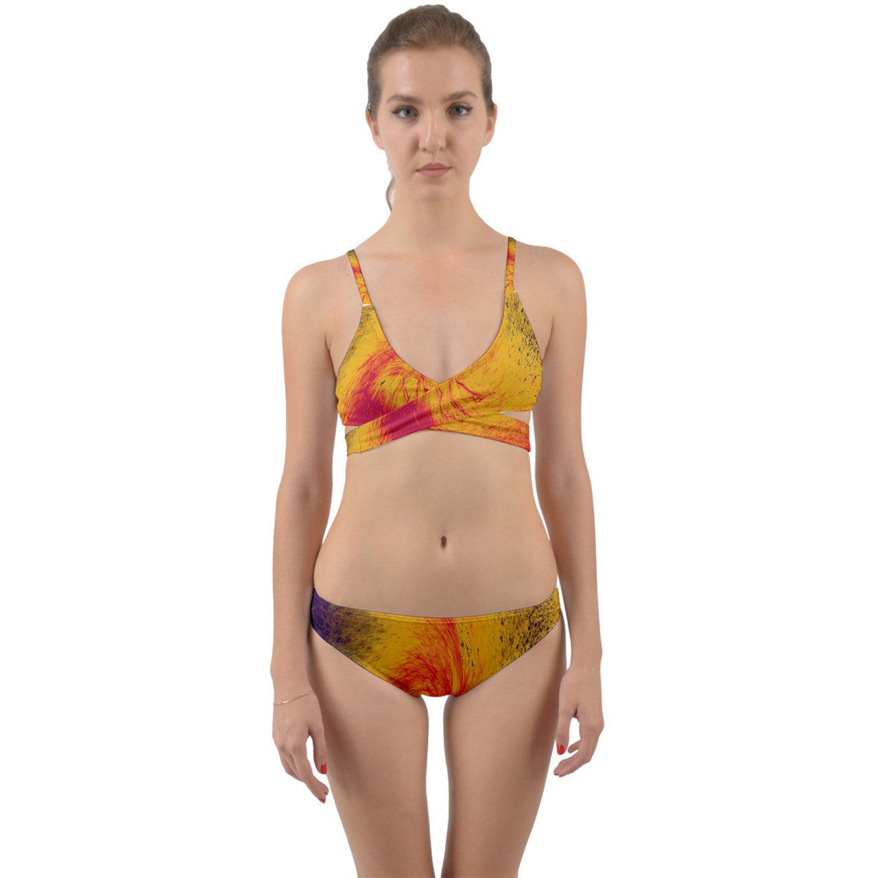 Wrap Around Bikini Set Pele's Fire