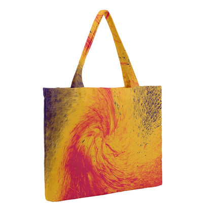 Zipper Medium Tote Bag Pele's Fire