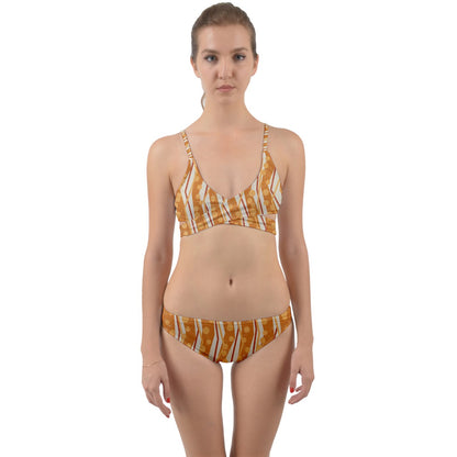 Autumn In New York Wrap Around Bikini Set