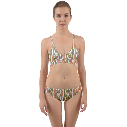 Jelly Sweets Wrap Around Bikini Set