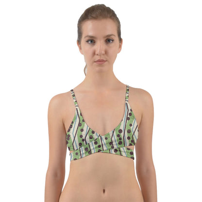 Coffee Plantation Wrap Around Bikini Top