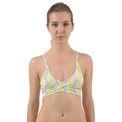 Lemon Fresh Wrap Around Bikini Top