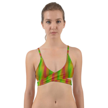 Tree Of Life Wrap Around Bikini Top