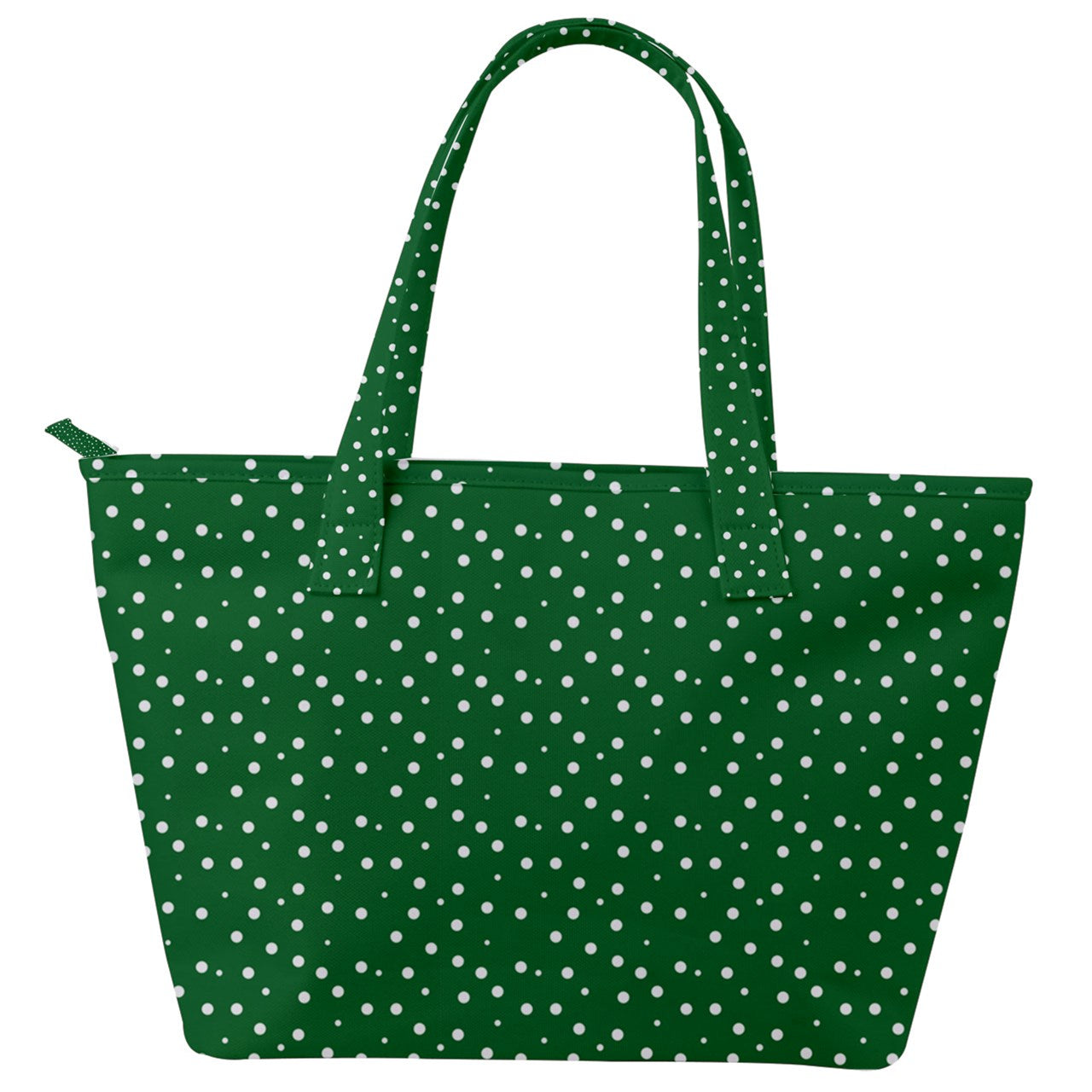 Back Pocket Shoulder Bag New Green Dots