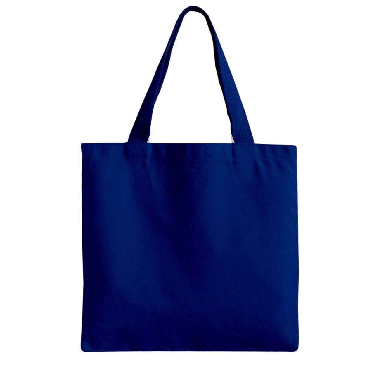 Zipper Grocery Tote Bag Classic Blue