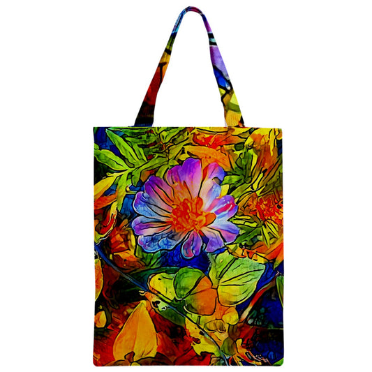 Petunia Zipper Classic Tote Bag