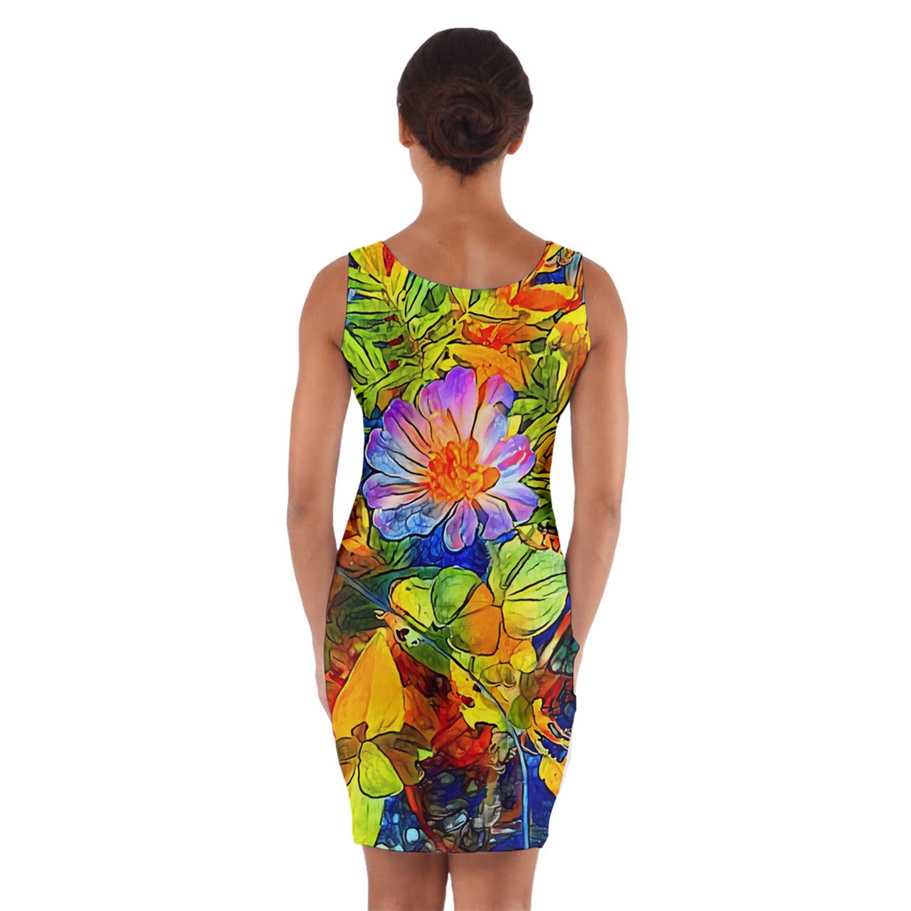 Petunia Wrap Front Bodycon Dress