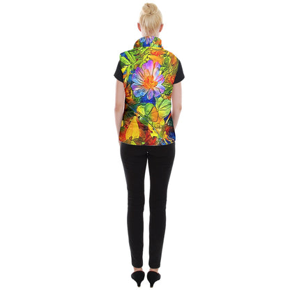 Petunia Women's Button Up Vest