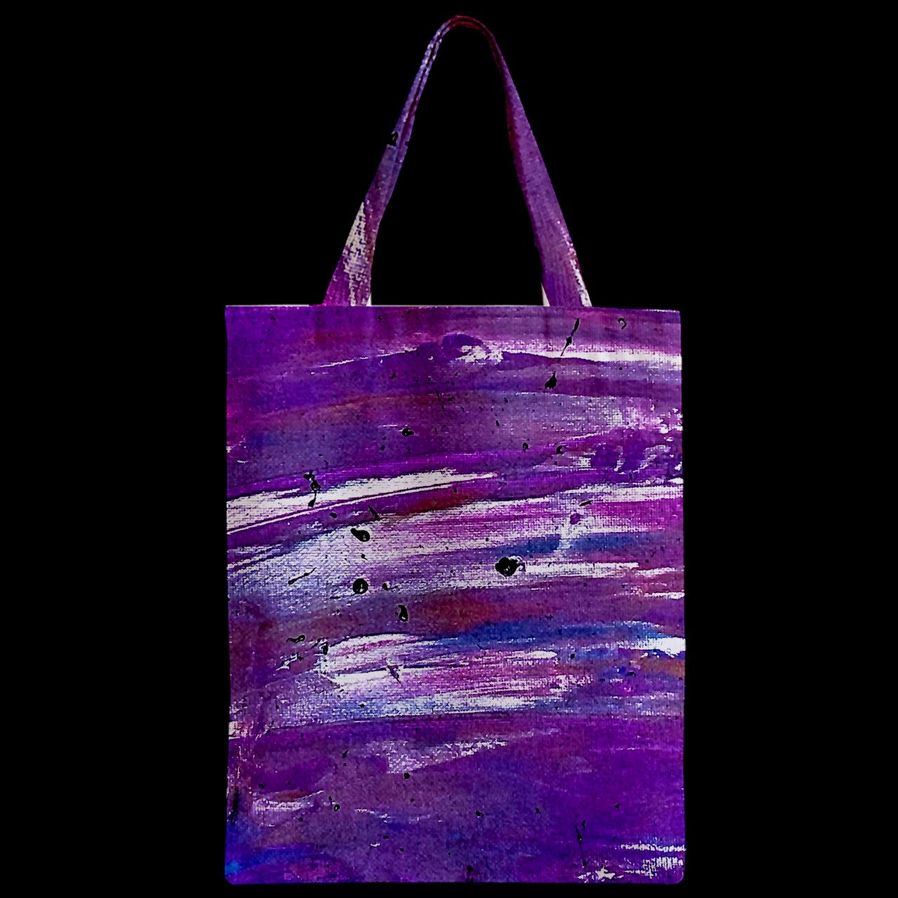 Purple Zipper Classic Tote Bag