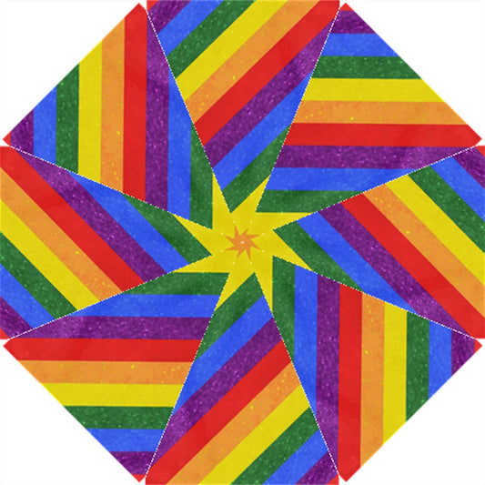 Rainbow Pride Hook Handle Umbrellas (Small)