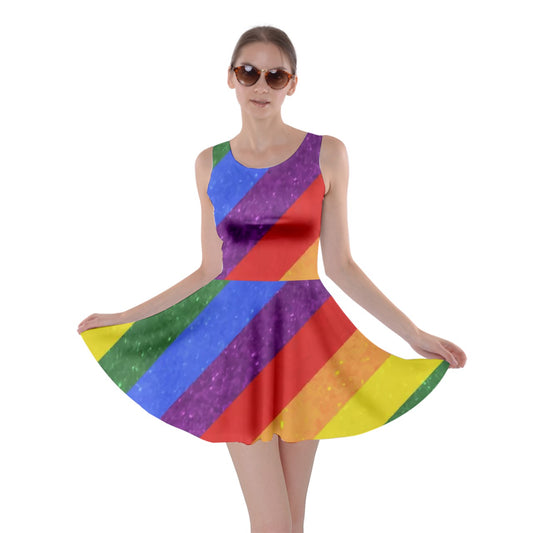 Rainbow Pride Skater Dress