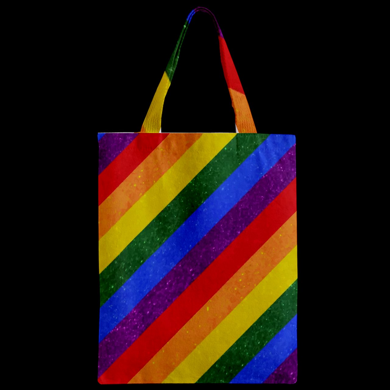 Rainbow Pride Zipper Classic Tote Bag