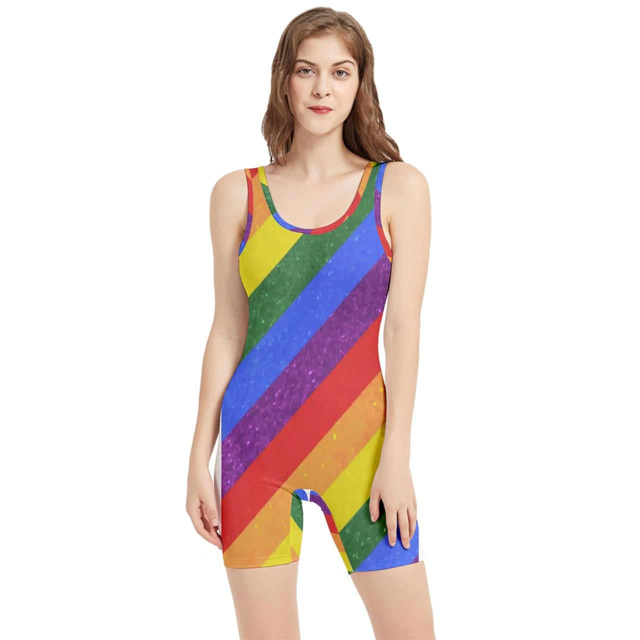 Rainbow Pride Women's Wrestling Singlet