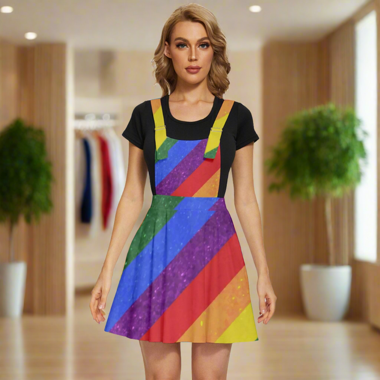 Rainbow Pride | Gay Pride | LGBTQ Pride | Apron Dress