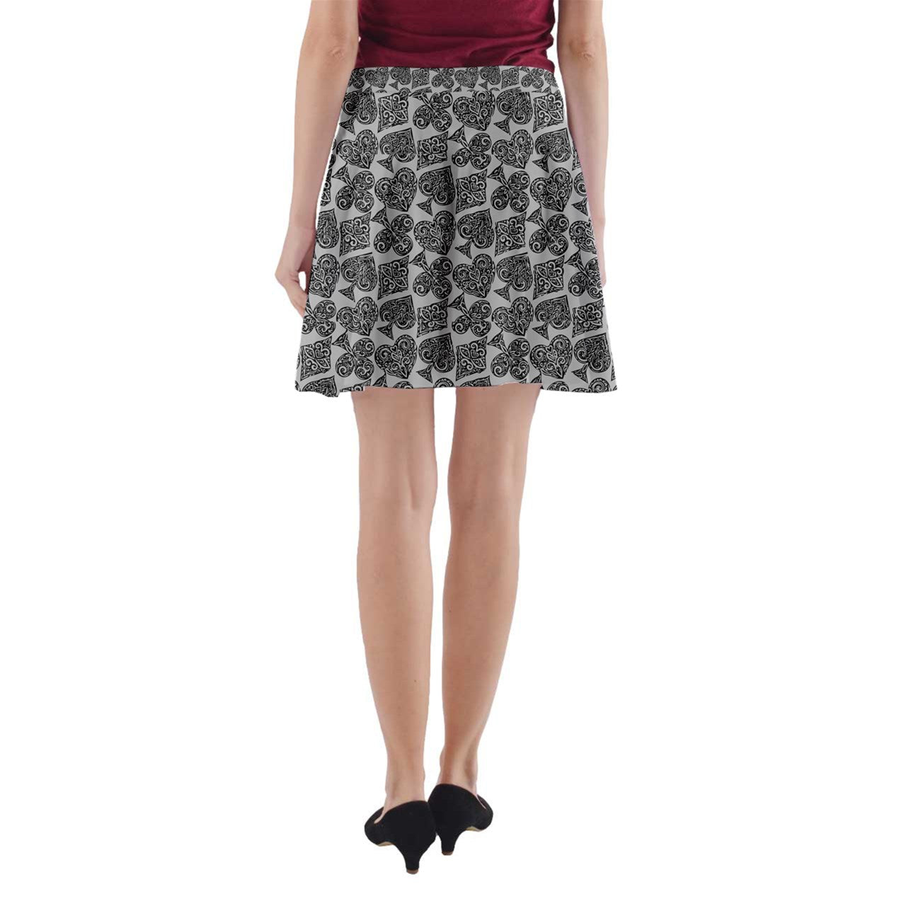 Poker A-Line Pocket Skirt