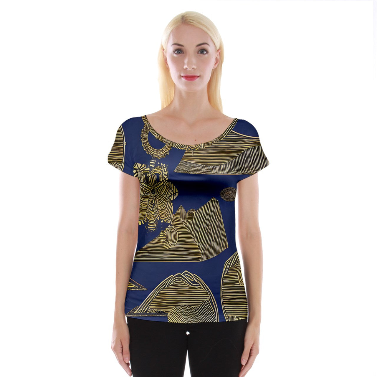 African | Ethnic |  Cap Sleeve Top