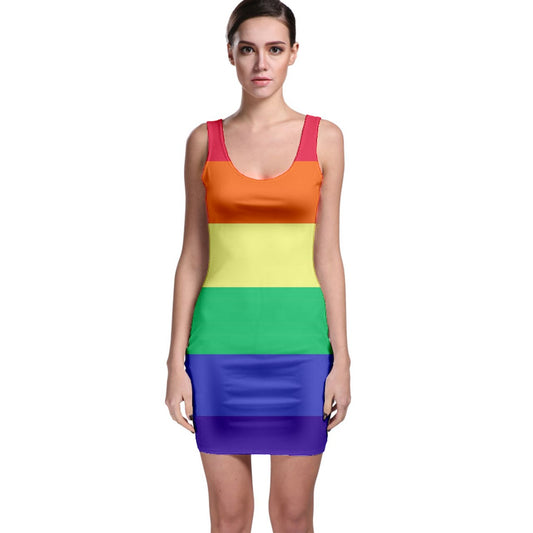 LGBTQ Rainbow Pride #12 Bodycon Dress