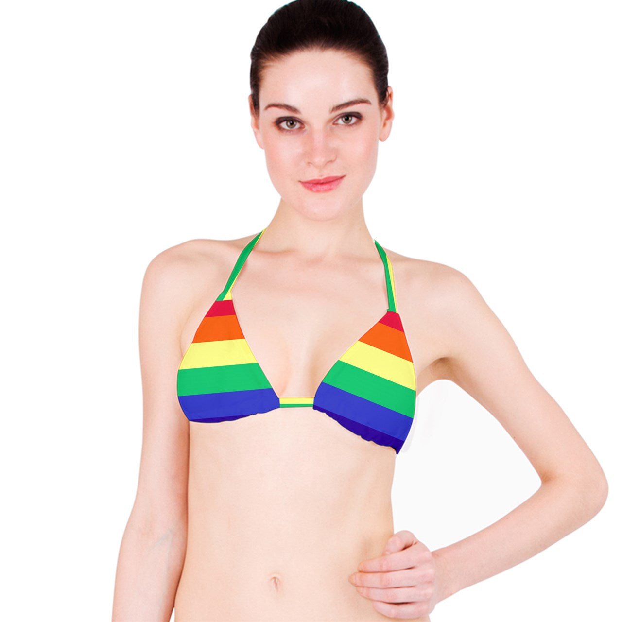 LGBTQ Rainbow Pride #12 Bikini Top