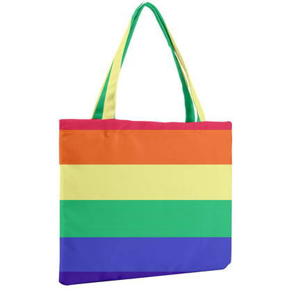 LGBTQ Rainbow Pride #12 Mini Tote Bag