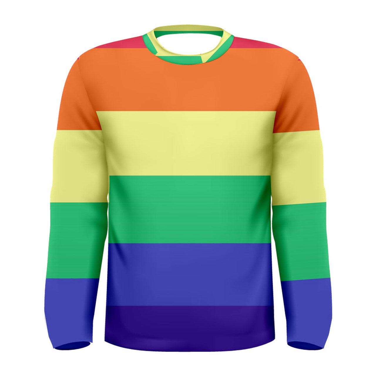 LGBTQ Rainbow Pride #12 Men's Long Sleeve Tee