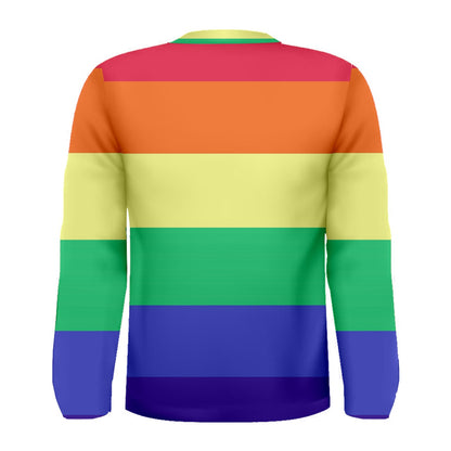 LGBTQ Rainbow Pride #12 Men's Long Sleeve Tee