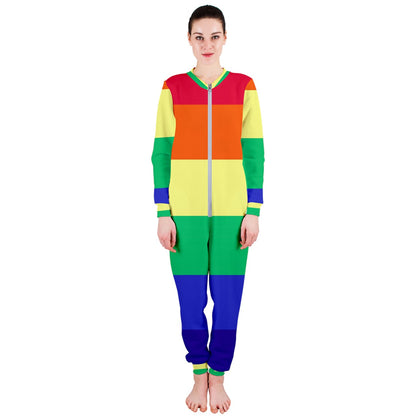 LGBTQ Rainbow Pride #12 OnePiece Jumpsuit (Ladies)