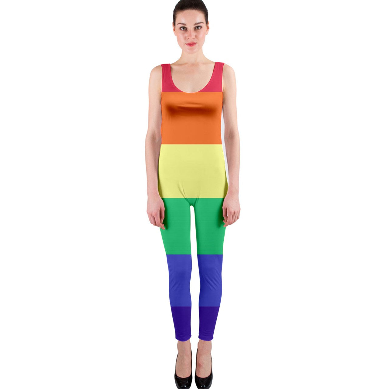 LGBTQ Rainbow Pride #12 One Piece Catsuit