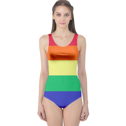 LGBTQ Rainbow Pride #12 One Piece Swimsuit