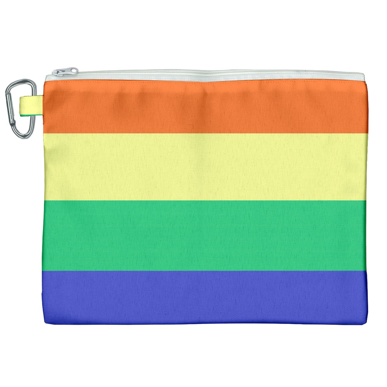 LGBTQ Rainbow Pride #12 Canvas Cosmetic Bag (XXL)