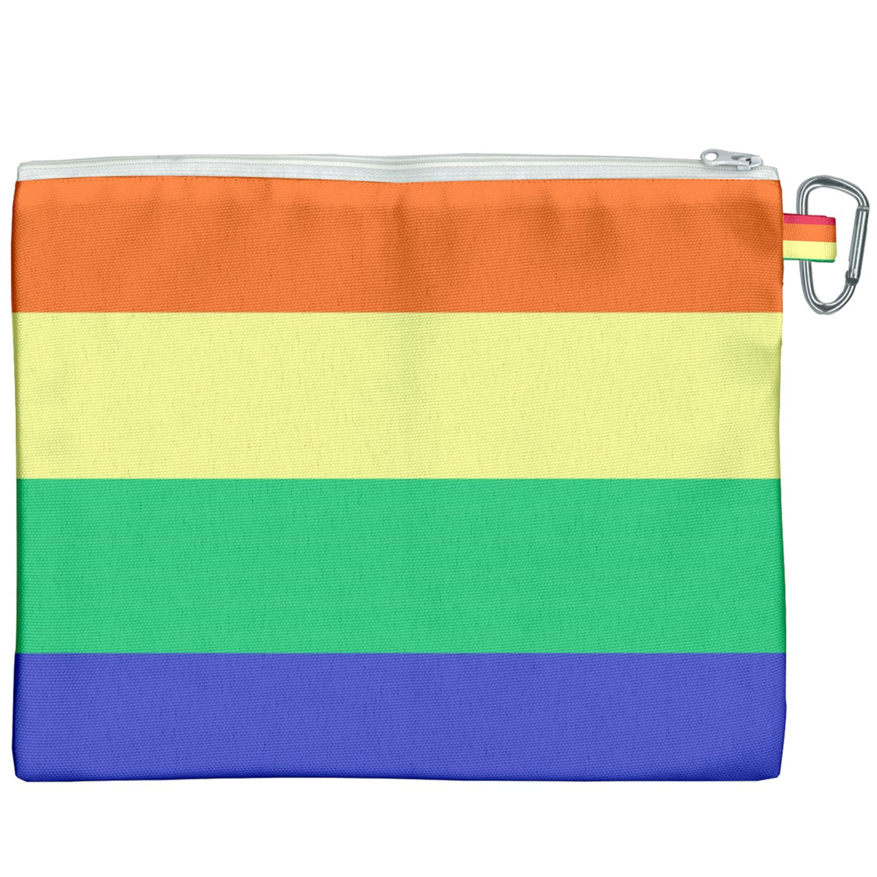 LGBTQ Rainbow Pride #12 Canvas Cosmetic Bag (XXXL)