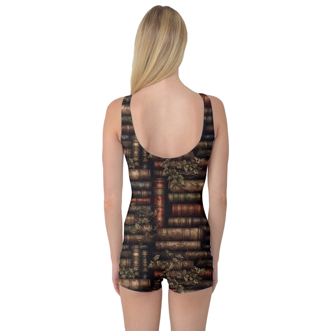 The Librarian One Piece Boyleg Swimsuit