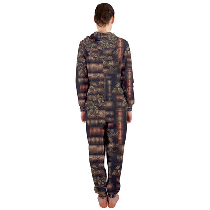 The Librarian Hooded Jumpsuit (Ladies)