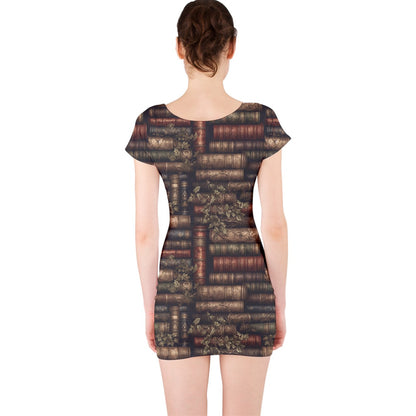 The Librarian Short Sleeve Bodycon Dress