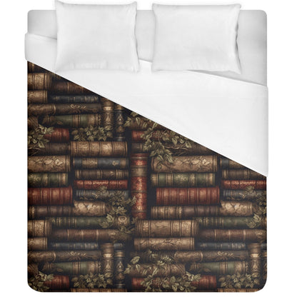 The Librarian Duvet Cover (California King Size)