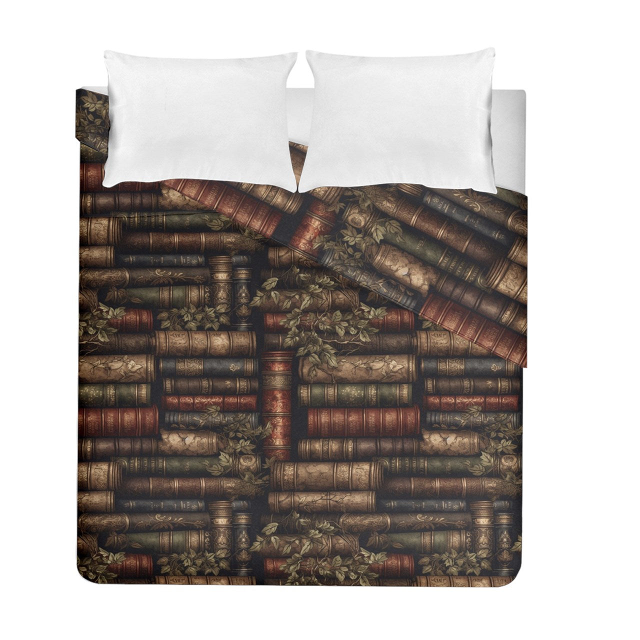 The Librarian Duvet Cover Double Side (Full/ Double Size)