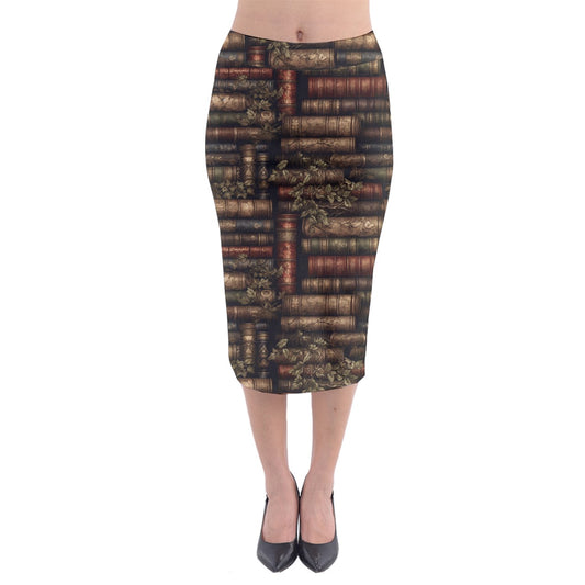 The Librarian Midi Pencil Skirt