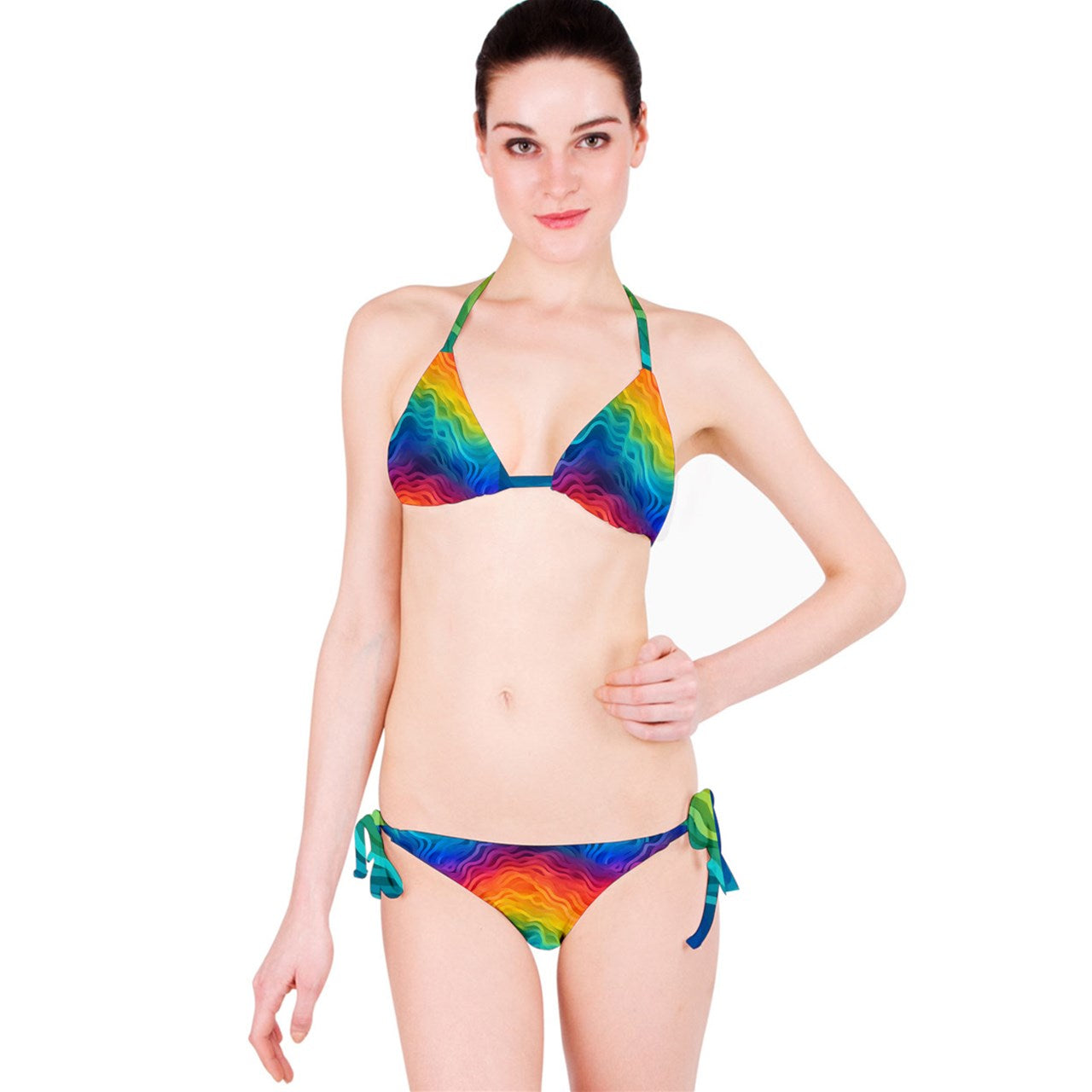 Lgbtq Rainbow Classic Bikini Set