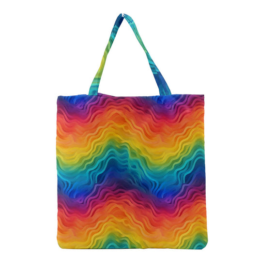 Lgbtq Rainbow Grocery Tote Bag