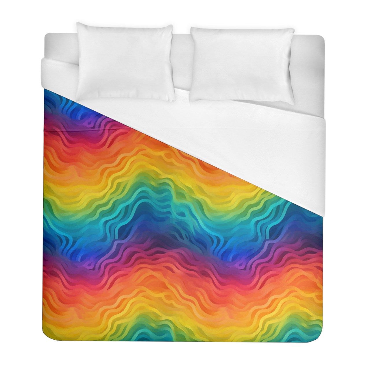 Lgbtq Rainbow Duvet Cover (Full/ Double Size)