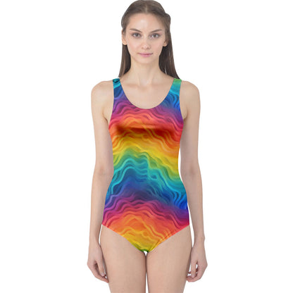 Lgbtq Rainbow One Piece Swimsuit