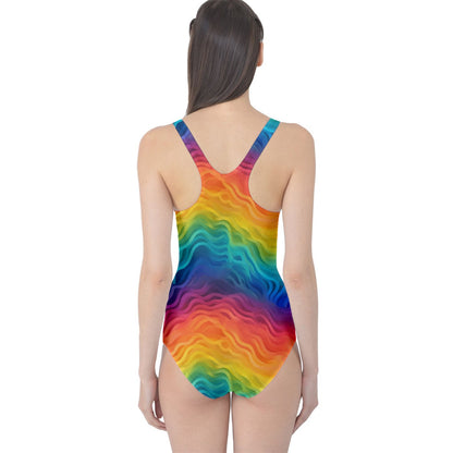 Lgbtq Rainbow One Piece Swimsuit