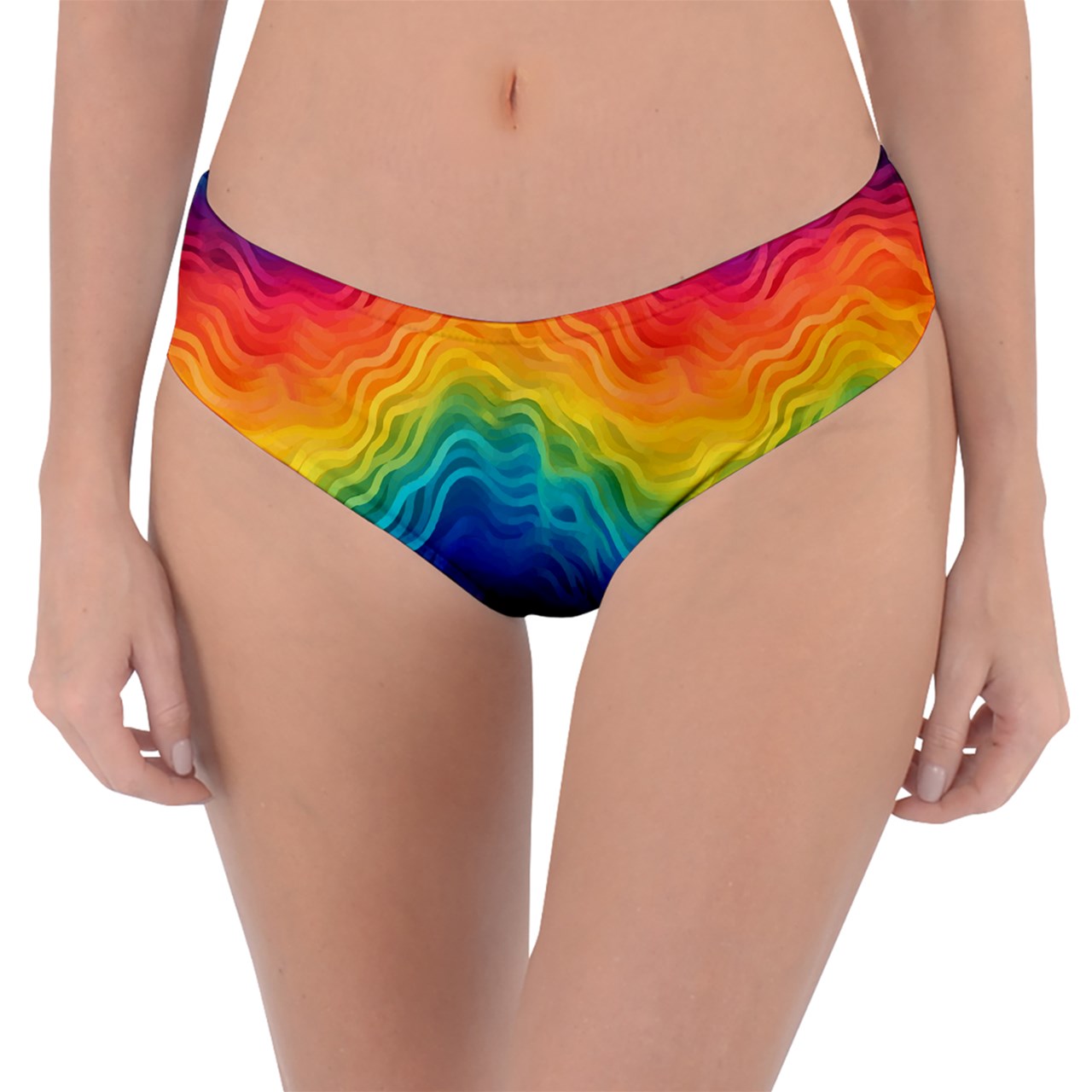 Lgbtq Rainbow Reversible Classic Bikini Bottoms